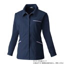 桑和 4222 レディース長袖スモック 4Lサイズ ネイビー(1)【メーカー直送:代金引換不可:同梱不可】【北海道・沖縄・離島は配達不可】