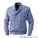 桑和 4331 長袖ブルゾン Lサイズ ブルーグレー(21)【メーカー直送:代金引換不可:同梱不可】【北海道・沖縄・離島は配達不可】