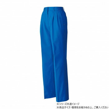 桑和 6110 レディースツータックスラックス Lサイズ ブルー(8)【メーカー直送：代金引換不可：同梱不可..