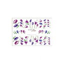 Sha-Nail Pro 写ネイル ネイルシール チューリップA パープル TUA-001【配送方法:メール便/同梱不可/代引不可/日時指定不可】【北海道・沖縄・離島は配達不可】