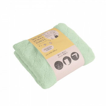 Towel - ジュエルマイクロミニバスタオル グリーン ZGMF-N144(4)GR【メーカー直送：代金引換不可：同梱不可】【北海道・沖縄・離島は配達不可】