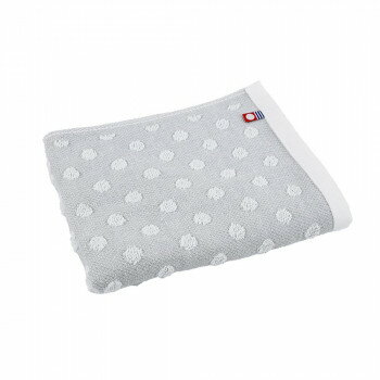 Face Towel - 今治タオルブランドプチドットフェイスタオル グレー HK-262GY【メーカー直送：代金引換不可：同梱不可】【北海道・沖縄・離島は配達不可】