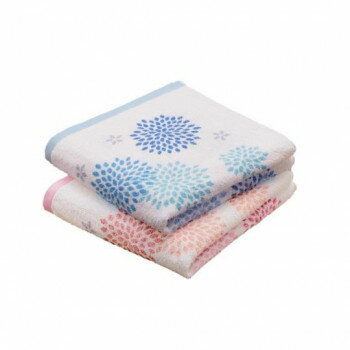 泉州産ダリアガーデンバスタオル 2色組 TK-6015-2【メーカー直送：代金引換不可：同梱不可】【北海道・沖縄・離島は配達不可】