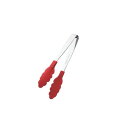 田辺金具 抗菌耐熱カラートング(ミニ)レッド 180mm【メーカー直送:代金引換不可:同梱不可】【北海道・沖縄・離島は配達不可】