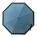 HAU POE・UV雨晴 切継 長傘JP 65cm ブルー 10002959【メーカー直送:代金引換不可:同梱不可】【北海道・沖縄・離島は配達不可】