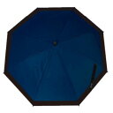 HAU POE・UV雨晴 切継 長傘JP 65cm ネイビー 10002959【メーカー直送:代金引換不可:同梱不可】【北海道・沖縄・離島は配達不可】