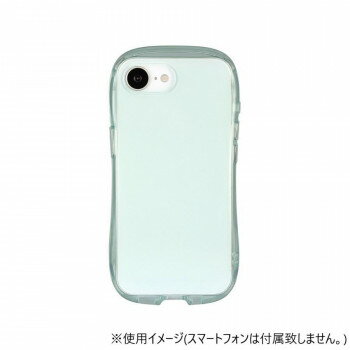 iPhone16e対応 クリスタルクリアケース ライトブルー GMD-31LBL【メーカー直送：代金引換不可：同梱不可】【北海道・沖縄・離島は配達不可】