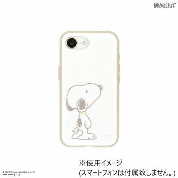 ピーナッツ IIIIfit iPhone16e対応 ケース スヌーピー SNGG-119A【メーカー直送：代金引換不可：同梱不可】【北海道・沖縄・離島は配達不可】