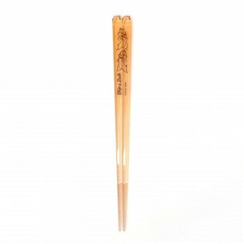 三郷陶器 ディズニー 18cmクリア箸(チップ＆デール) 3319-05【配送方法:メール便/同梱不可/代引不可/日時指定不可】【北海道・沖縄・離島は配達不可】