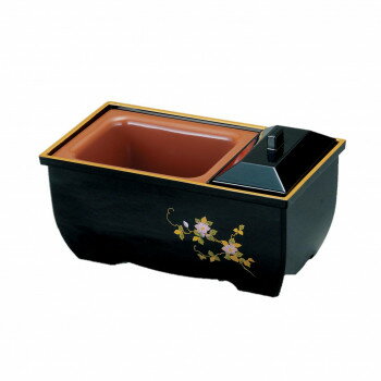 やすらぎ香炉 5.0寸 黒(フチ金) 3404500200021【メーカー直送：代金引換不可：同梱不可】【北海道・沖縄・離島は配達不可】