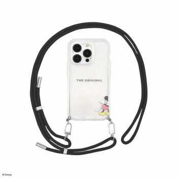 ディズニー IIIIfitLoop iPhone15Pro対応ケース ミッキーマウス DNG-178MK【配送方法:メール便/同梱不可/代引不可/日時指定不可】【北海道・沖縄・離島は配達不可】