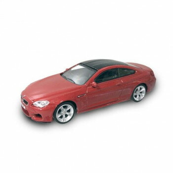 ホンウェル BMW M6 クーペ レッド 1/64スケール 610440【メーカー直送：代金引換不可：同梱不可】【北..