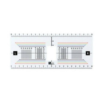 Sチャート(メガネサイズ) 1030-B【配送方法:メール便/同梱不可/代引不可/日時指定不可】【北海道・沖縄・離島は配達不可】