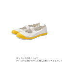 ラッキーベル 上履き カラーバレー イエロー 22.0cm【メーカー直送:代金引換不可:同梱不可】【北海道・沖縄・離島は配達不可】