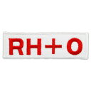 東洋マーク製作所 ワッペン RH+O A-108【メーカー直送:代金引換不可:同梱不可】【北海道・沖縄・離島は配達不可】