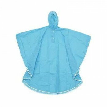コヤナギ EVAポンチョ P-03 ライトブルー【メーカー直送：代金引換不可：同梱不可】【北海道・沖縄・離島は配達不可】