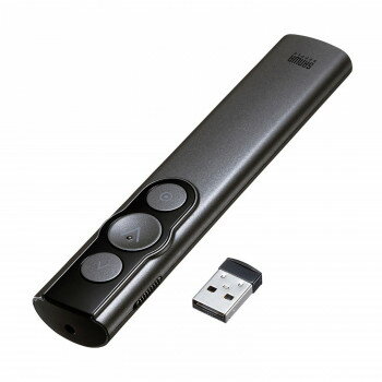 サンワサプライ パワーポインター LP-RF115GM【メーカー直送：代金引換不可：同梱不可】【北海道・沖縄・離島は配達不可】