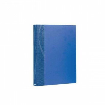 樂天商城 - ナカバヤシ クリアブック ベーシックカラー A4判 60P　ブルー・CB1034B-N【メーカー直送：代金引換不可：同梱不可】【北海道・沖縄・離島は配達不可】