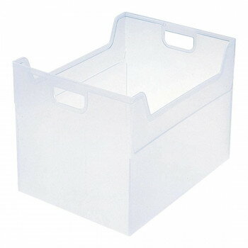 ナカバヤシ ファイルボックスW263 クリア フボR-E960-C【メーカー直送：代金引換不可：同梱不可】【北海道・沖縄・離島は配達不可】