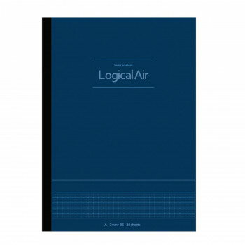 ナカバヤシ ロジカルエアーノート ビジネスA5 80枚 DB ノ-A512A-DB【配送方法:メール便/同梱不可/代引不可/日時指定不可】【北海道・沖縄・離島は配達不可】