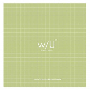 ナカバヤシ WU/ノート付箋 スクエア/ピスタチオグリーン WU-FSTN-S-G【配送方法:メール便/同梱不可/代引不可/日時指定不可】【北海道・沖縄・離島は配達不可】