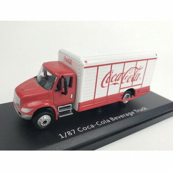コカ・コーラ ビバレッジ デリバリー トラック メタルボディ＆シャシー 1/87スケール 870001【メーカー直送：代金引換不可：同梱不可】【北海道・沖縄・離島は配達不可】
