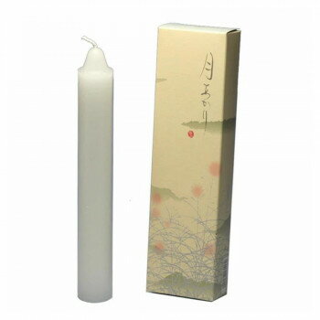 東海製蝋 ローソク 月あかり(太)18時間 2本 131-17【メーカー直送：代金引換不可：同梱不可】【北海道・沖縄・離島は配達不可】