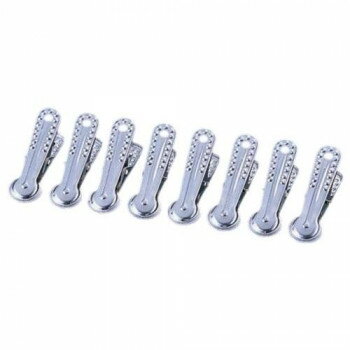 早川工業　アルミ　クリップ　(8個付)　KKL2201【メーカー直送：代金引換不可：同梱不可】【北海道・沖縄・離島は配達不可】