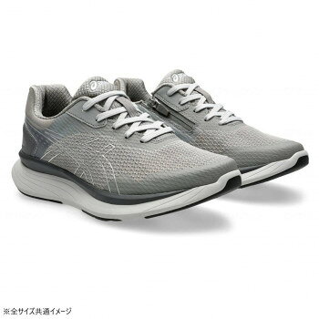 アシックス商事 KNEES UP ニーズアップ M012 グレー×シルバー 26.5cm 1241A012 242549【メーカー直送：代金引換不可：同梱不可】【北海道・沖縄・離島は配達不可】