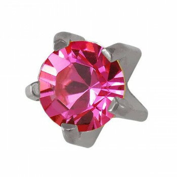 JPS セイフティピアッサー 耳用軟骨 シルバーカラー(医療用ステンレス) ローズ 7M110WC【メーカー直送..