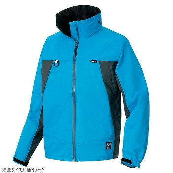 アイトス 全天候型ジャケット ブルー×チャコール LL 56301【メーカー直送：代金引換不可：同梱不可】【北海道・沖縄・離島は配達不可】