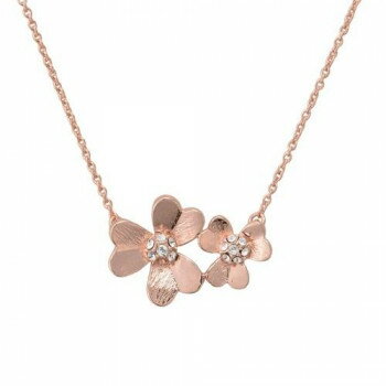 ミチコ ロンドン コシノ ダブルフラワーペンダント A-MLZP8038 5219-236【メーカー直送：代金引換不可：同梱不可】【北海道・沖縄・離島は配達不可】