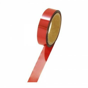 タカ印 メッキテープ 赤 40-4486【メーカー直送：代金引換不可：同梱不可】【北海道・沖縄・離島は配達不可】