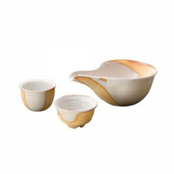 萩焼 三戸逸雄作 緋色冷酒器 4-41 5360-045【メーカー直送：代金引換不可：同梱不可】【北海道・沖縄・離島は配達不可】