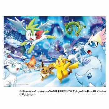 1000T-125 ポケットモンスター Mysterious Aurora(ミステリアス オーロラ) ジグソーパズル 31735125【メーカー直送：代金引換不可：同梱不可】【北海道・沖縄・離島は配達不可】
