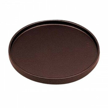 福井クラフト 尺0DX丸盆ブラウンメタ普賢塗弱SL 15811680【メーカー直送：代金引換不可：同梱不可】【北海道・沖縄・離島は配達不可】