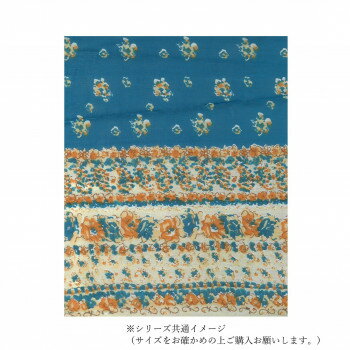 乐天商城 - jou jou lier ジュジュリエ　flower　のれん　85　NAVY　GRK1565【メーカー直送：代金引換不可：同梱不可】【北海道・沖縄・離島は配達不可】