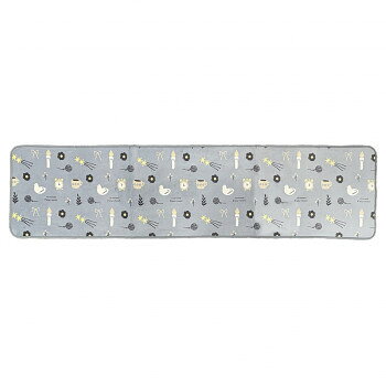 Kitchen Mats - joujoulier ジュジュリエ　ほっこりモチーフ　フランネルロングキッチンマット　80　CLOUD　GMT8677【メーカー直送：代金引換不可：同梱不可】【北海道・沖縄・離島は配達不可】