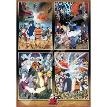 ジグソーパズル 1000ピース NARUTO-ナルト- History 1000T-382【メーカー直送：代金引換不可：同梱不可】【北海道・沖縄・離島は配達不可】