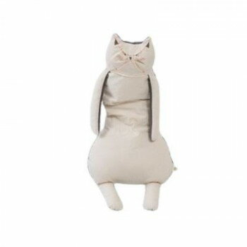 gnocco(ニョッコ) お座り猫クッション グレー CU21-CT-3GR【メーカー直送：代金引換不可：同梱不可】【北海道・沖縄・離島は配達不可】