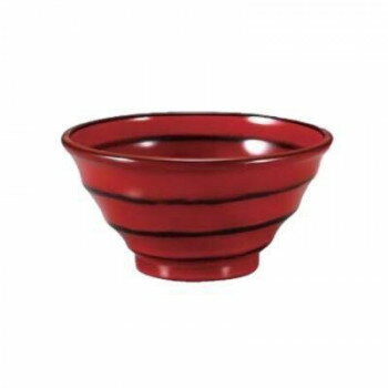 福井クラフト TA13cm段付鉢 朱研ぎ出し(内外) 31082075【メーカー直送：代金引換不可：同梱不可】【北海道・沖縄・離島は配達不可】