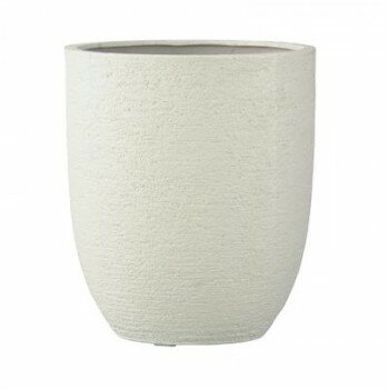 グリーンポット 植木鉢 ビアス アルトエッグ アイボリー31x36.5cm EB-PL239031IV【メーカー直送：代金..
