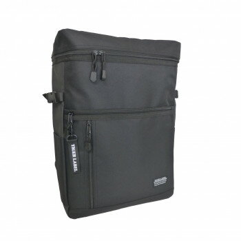 イコマ創芸 TIGER LABEL スクエア型バックパック コインパスケース付 約23L ブラッ...
