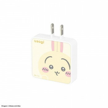 ちいかわ USB Type-C ACアダプタ うさぎ CK-77C【メーカー直送：代金引換不可：同梱不可】【北海道・沖縄・離島は配達不可】