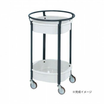 サカエ まるいワゴン ホワイト MW-462NUWD【メーカー直送：代金引換不可：同梱不可】【北海道・沖縄・離島は配達不可】