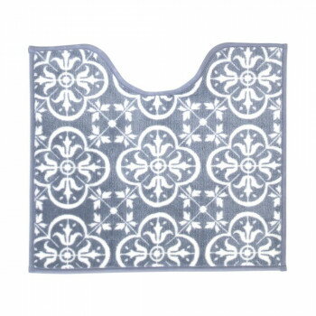 ※パッケージ、デザイン等は予告なく変更される場合があります。※画像はイメージです。商品タイトルと一致しない場合があります。トイレ空間を上品な印象にしてくれるデザインのトイレマットです。サイズ(約)奥行55×幅60cm個装サイズ：6×14×59cm重量個装重量：366g素材・材質アクリル100%生産国中国広告文責:株式会社ホームセンターセブンTEL:0978-33-2811※パッケージ、デザイン等は予告なく変更される場合があります。※画像はイメージです。商品タイトルと一致しない場合があります。fk094igrjs