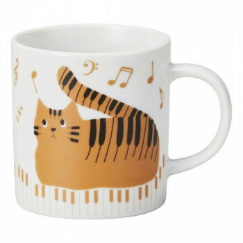 セトクラフト マグ TABBY'S MUSIC P25-0811【メーカー直送：代金引換不可：同梱不可】【北海道・沖縄・離島は配達不可】