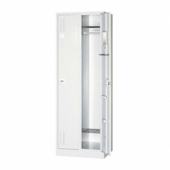 ダイヤルキーロッカー ホワイトタイプ 2人用 2連2号 ALPSホワイト色 COM-KL27-AW【メーカー直送：代金引換不可：同梱不可】【北海道・沖縄・離島は配達不可】