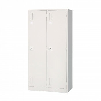 ダイヤルキーロッカー ホワイトタイプ 2人用 2連3号 ALPSホワイト色 COM-KL27W-AW【メーカー直送：代金引換不可：同梱不可】【北海道・沖縄・離島は配達不可】