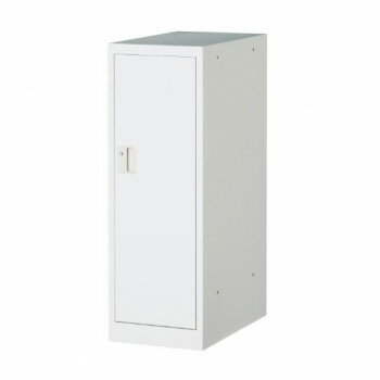 ミニロッカー(シリンダー錠) 1人用 ホワイト COM-MLK-W【メーカー直送：代金引換不可：同梱不可】【北海道・沖縄・離島は配達不可】